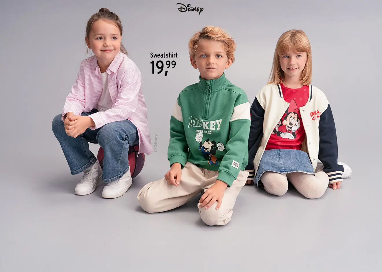Vrolijke kindermode met Disney-motieven