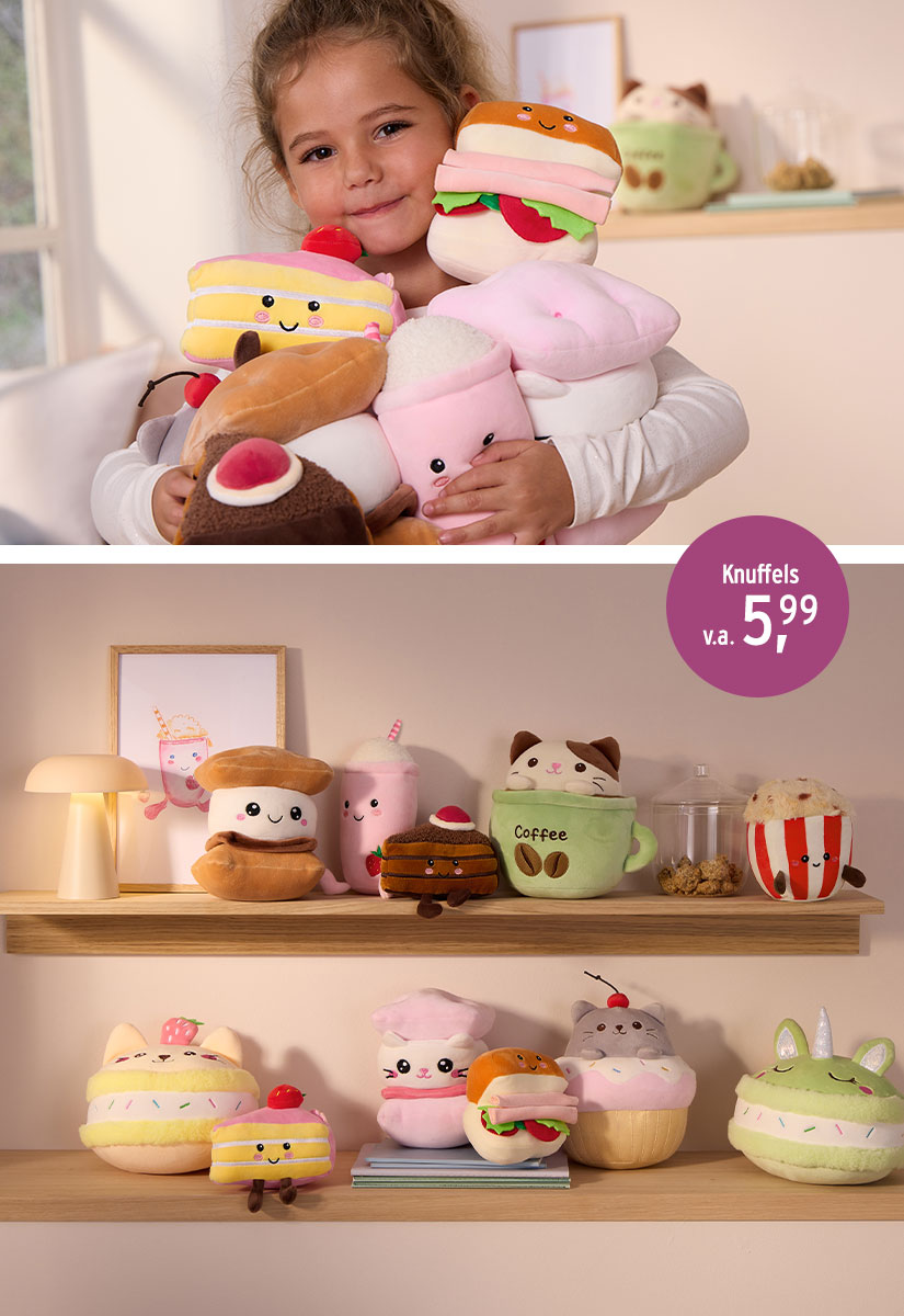 Zacht speelgoed voor kinderen