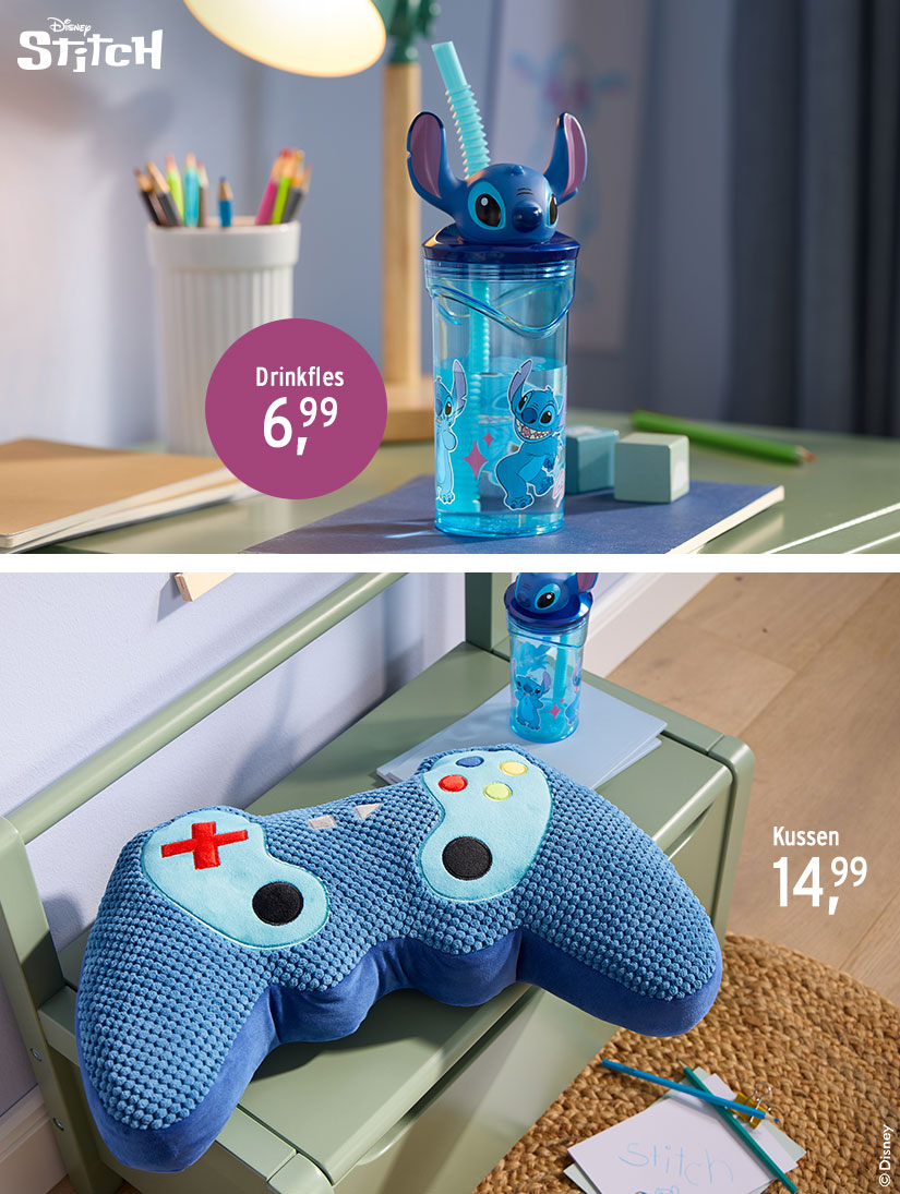 Steekkussen en waterfles