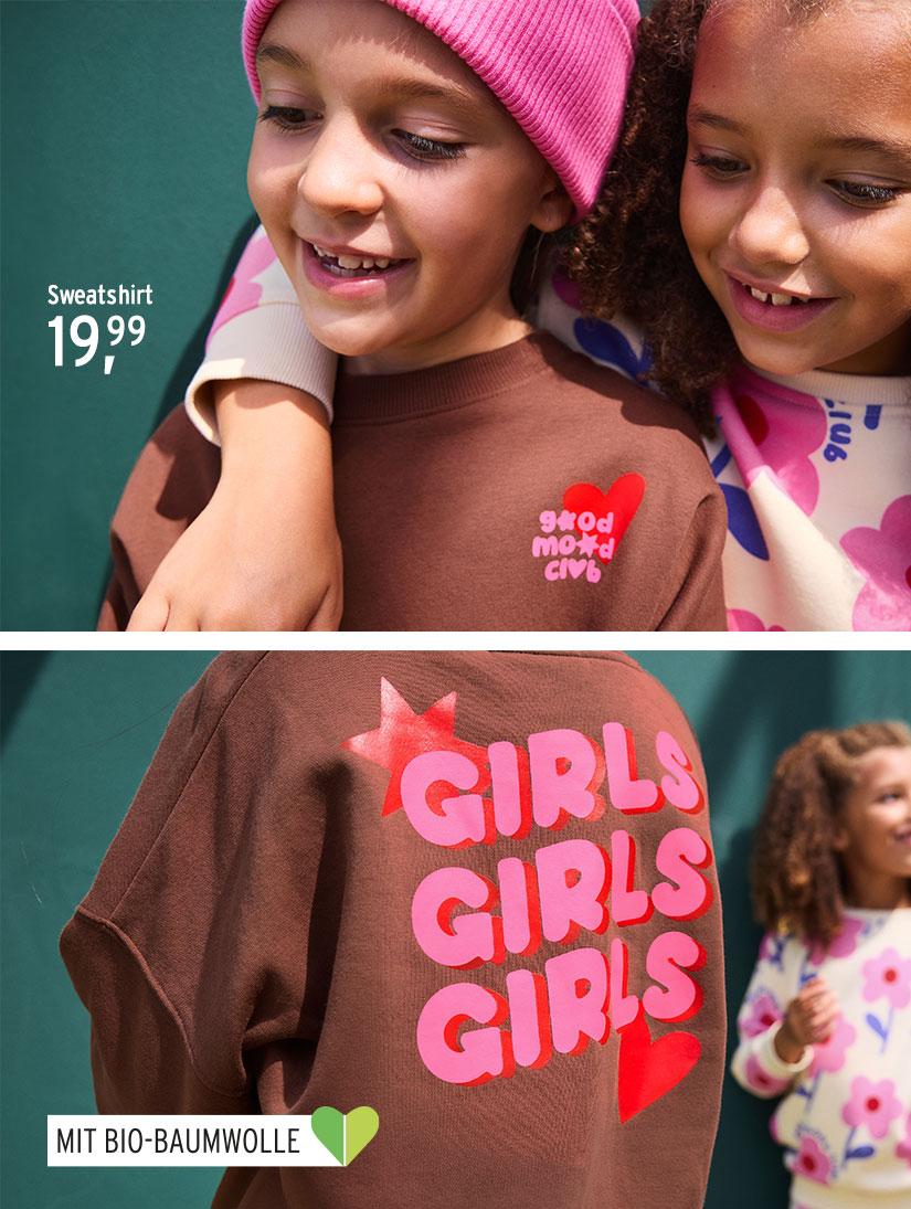 Sweatshirts für Mädchen