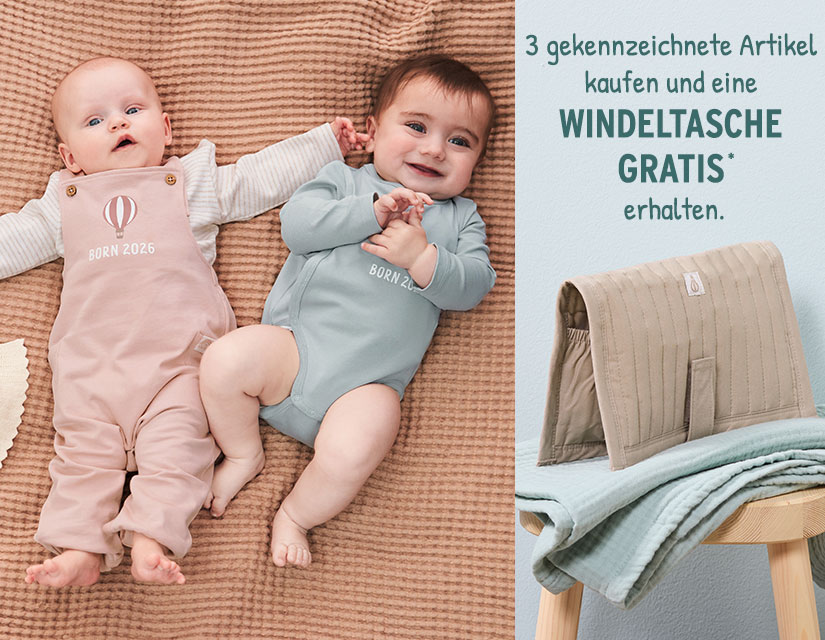 Mode für im Jahr 2026 geborene Kinder
