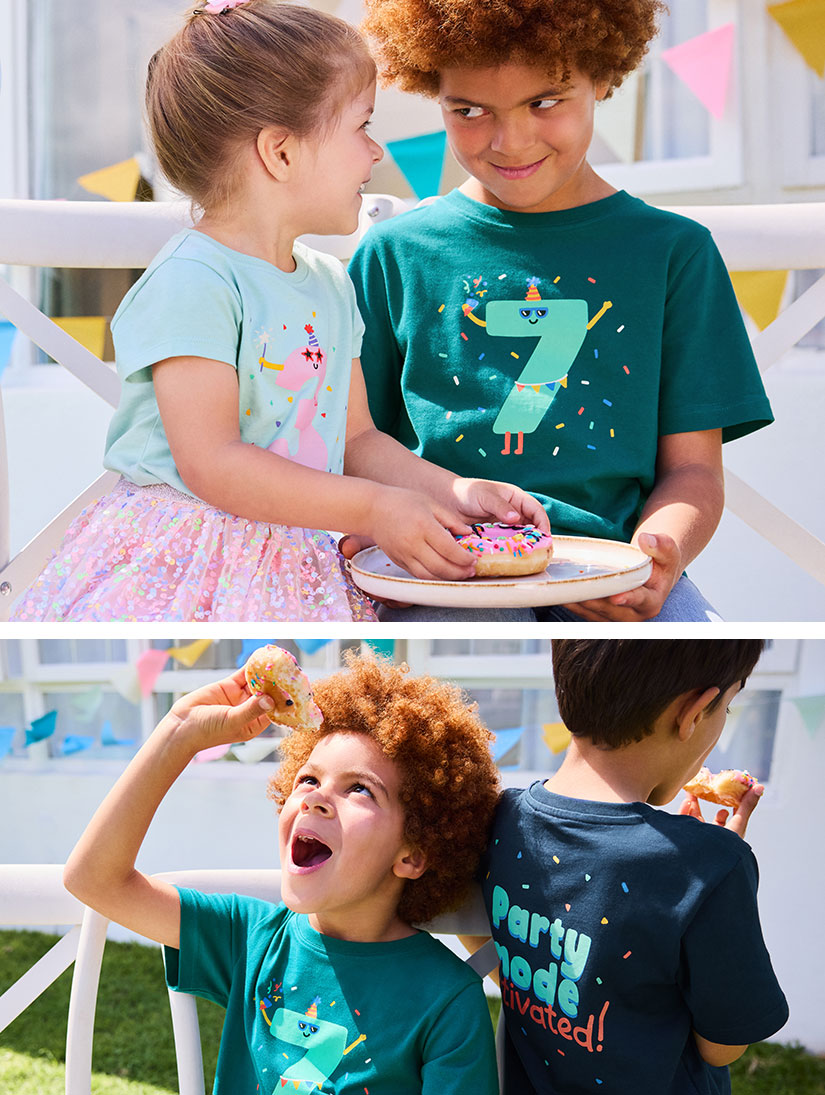 grappige kinder verjaardag shirts