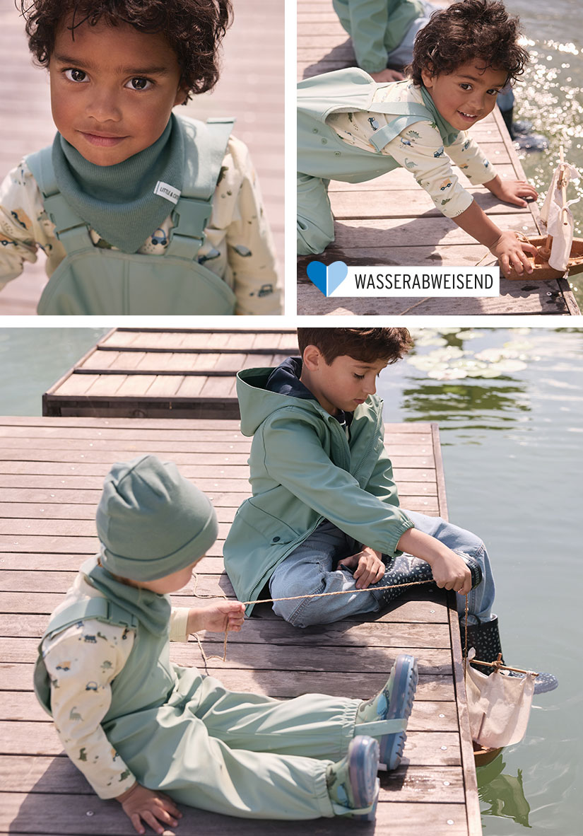 Regenmode für Jungen Babys