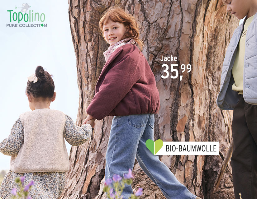 Natürliche Mode für Mädchen