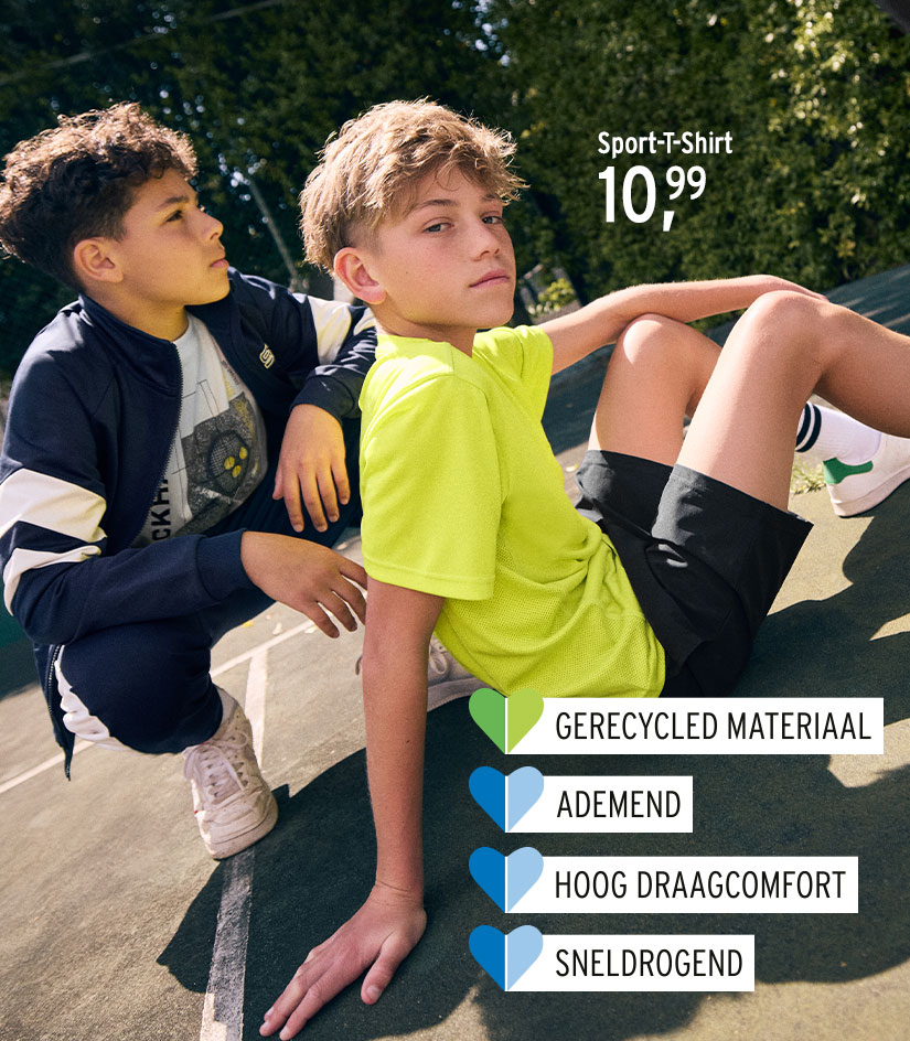 Sport T-shirt voor jongens