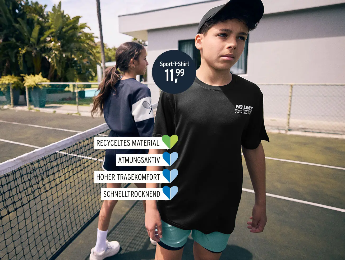 Sport-T-Shirts für Jungen