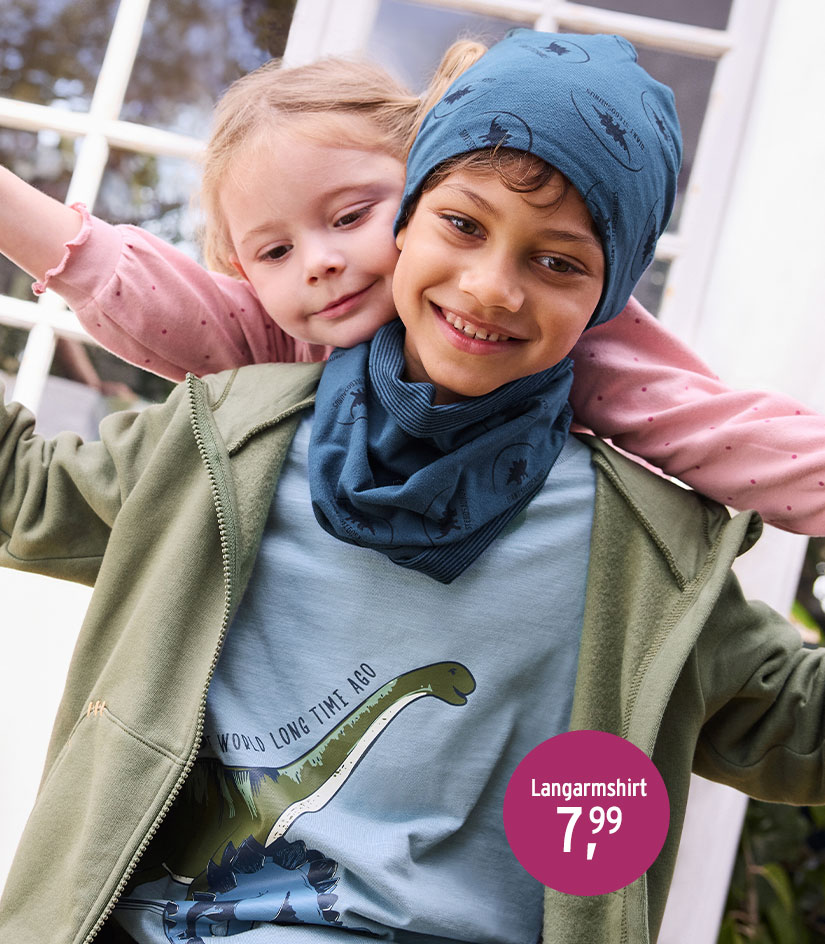 Langarmshirt für Kids