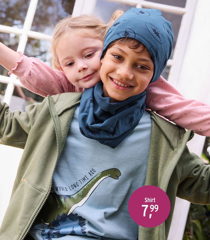 Shirt met lange mouwen voor kinderen