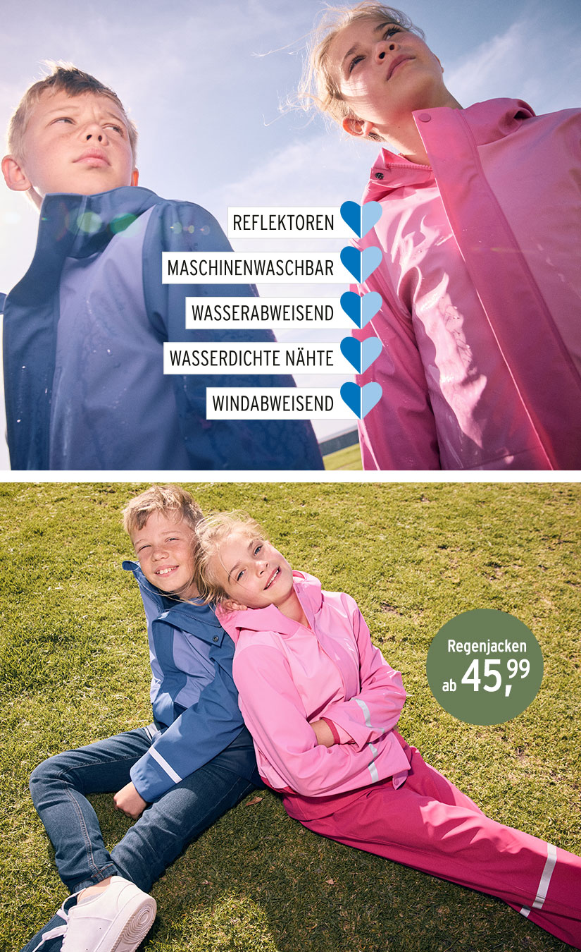 Regenjacken für Kinder
