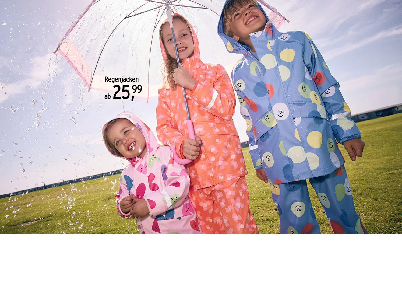 Regenmode für Kinder