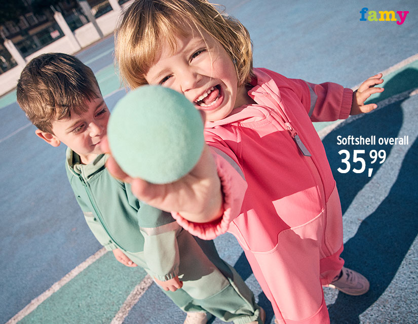 Softshell kleding voor kinderen