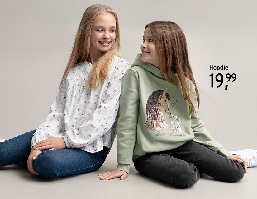 Kindermode met paardenmotieven