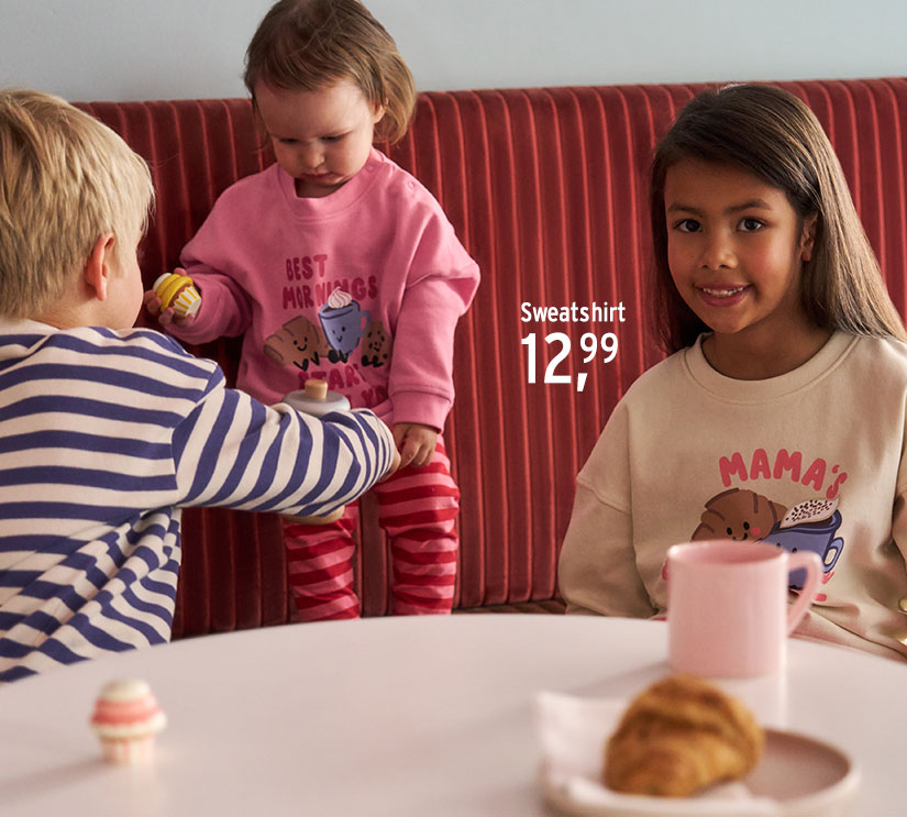 Peutermode met schattige motieven