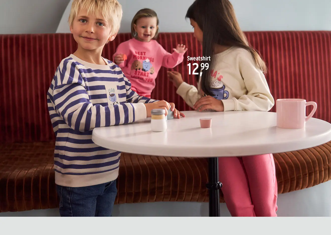 Casual kindermode met kleurrijke prints