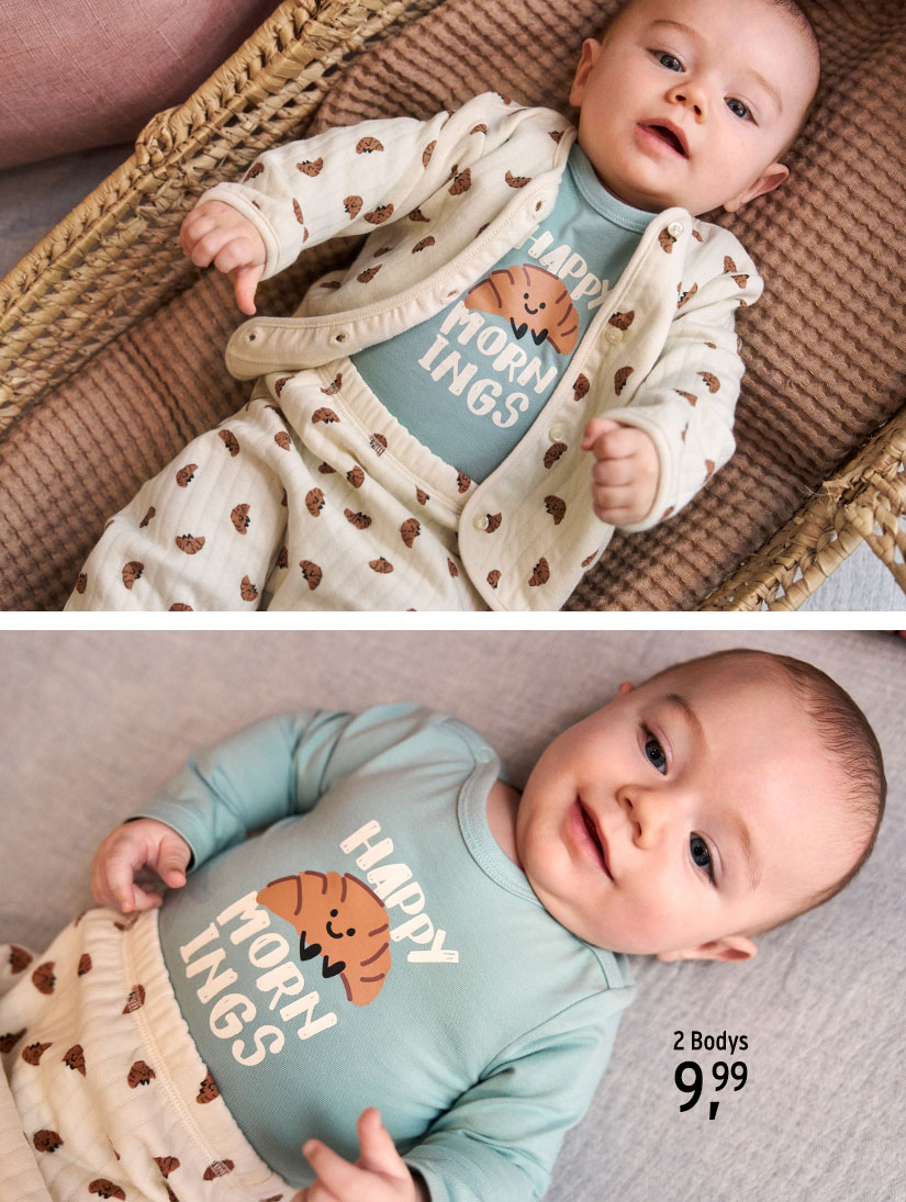 Bodys für Babys