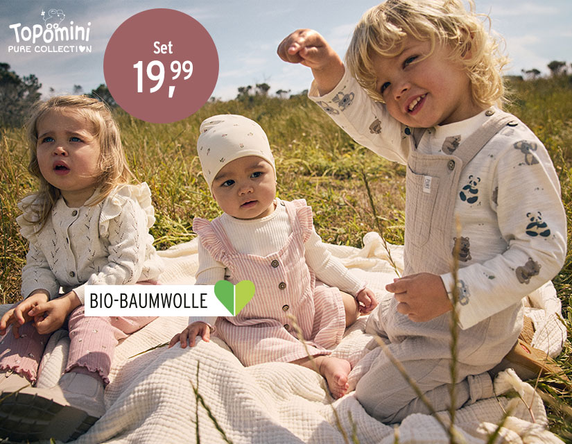 Natürliche Mode für Babys