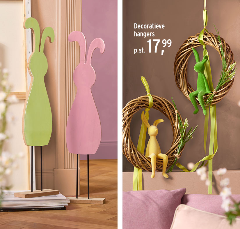 Kleurrijke paasdecoraties