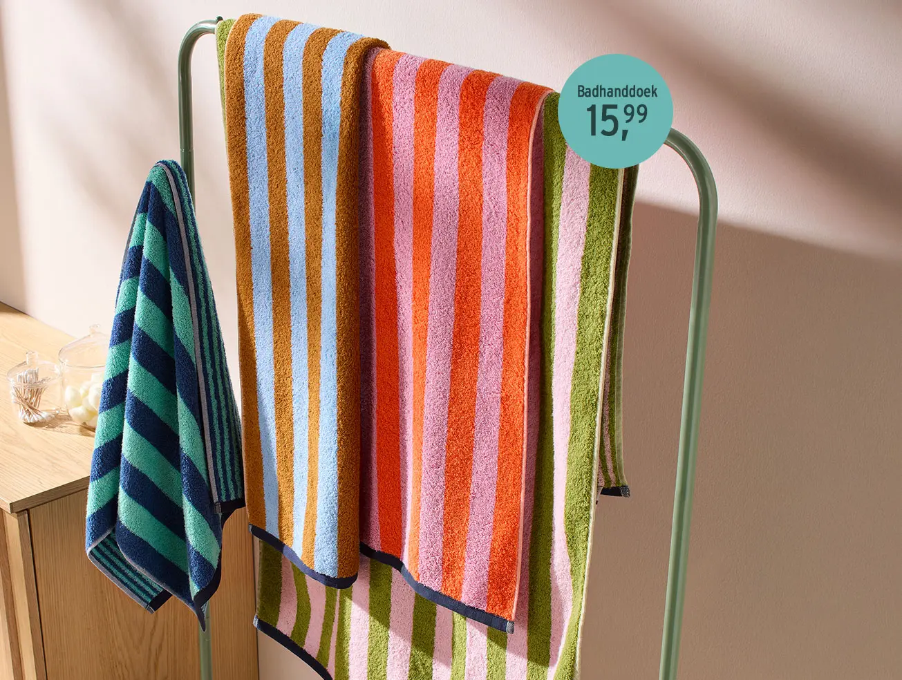 Handdoeken in verschillende kleuren