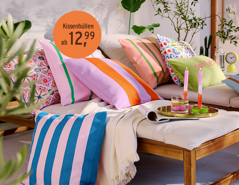 Dekoration für Ihr Zuhause in frischen Farben