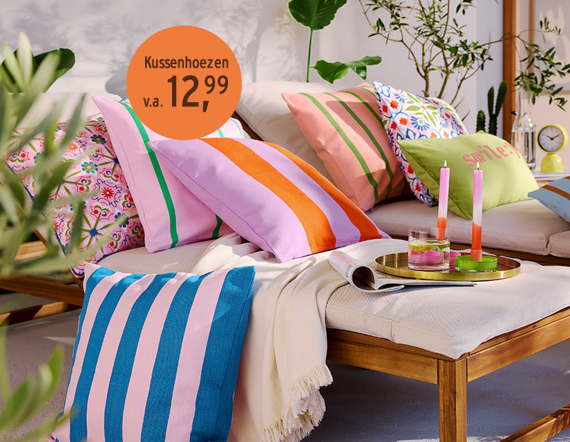 Decoratie voor je huis in frisse kleuren