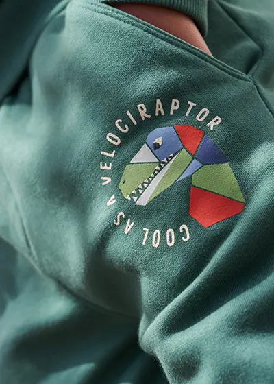 Dino-Motiv "Cool as a velociraptor"