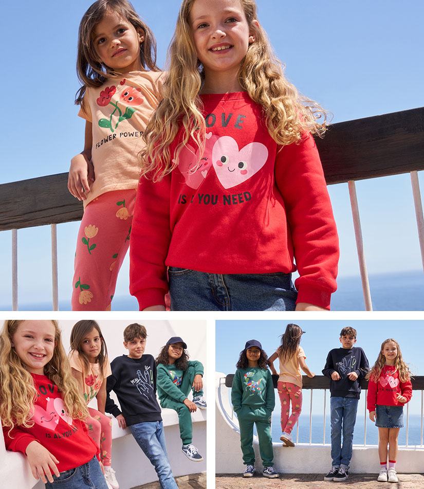 Farbenfrohe Mode für Mädchen