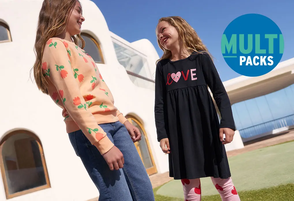 Farbenfrohe und vielseitige Kindermode