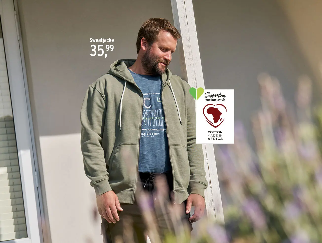 Sweatjacke für Herren