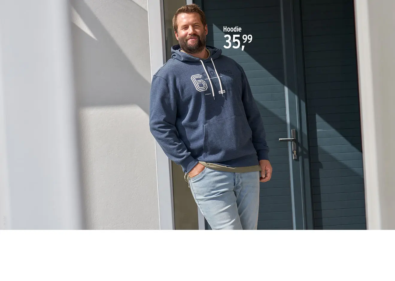 Stijlvolle mode in grote maten voor mannen