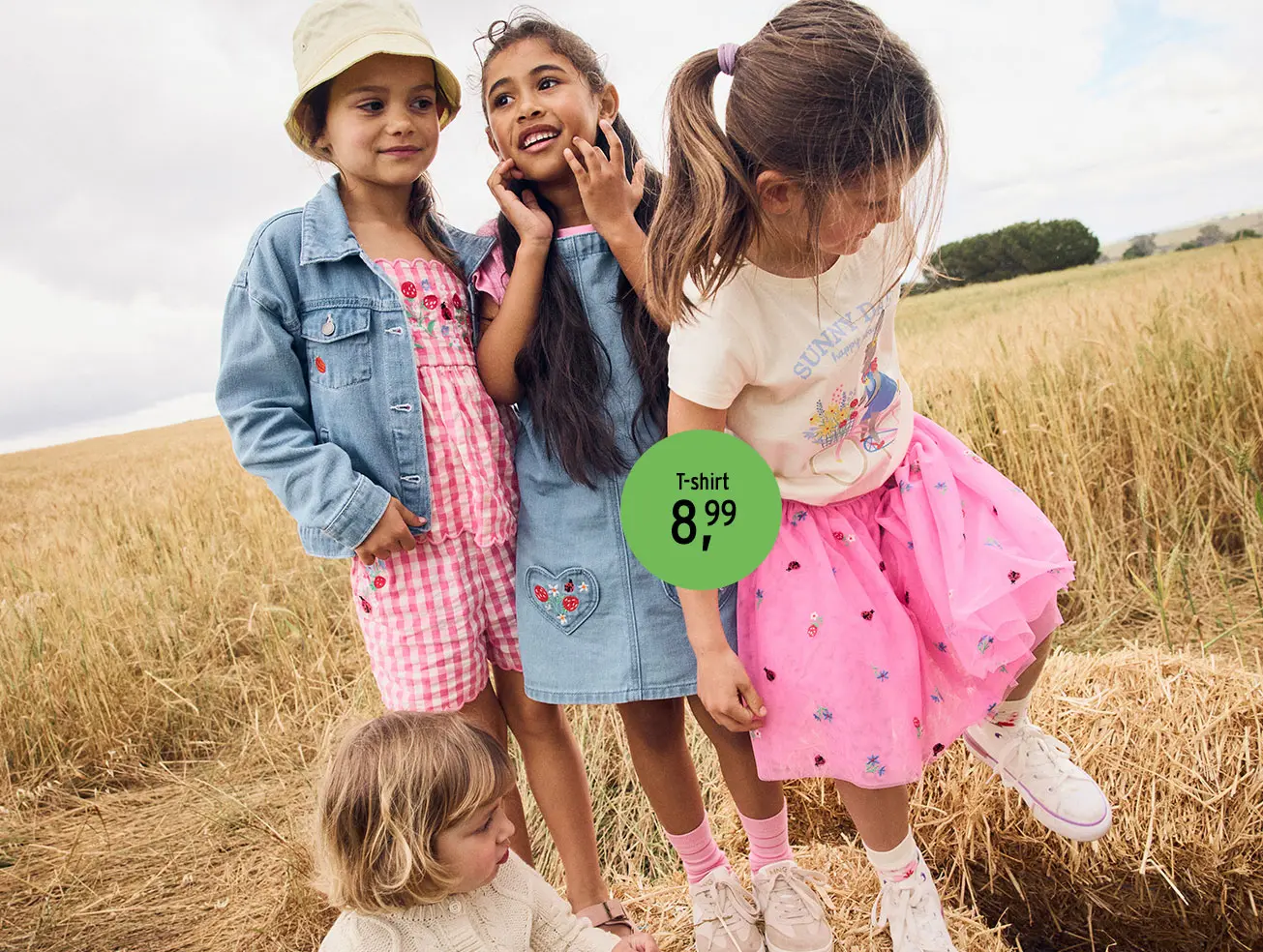 Schattige t-shirts voor meisjes