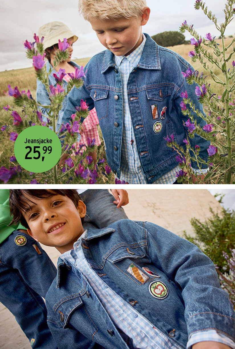 Jeansjacke für Jungen