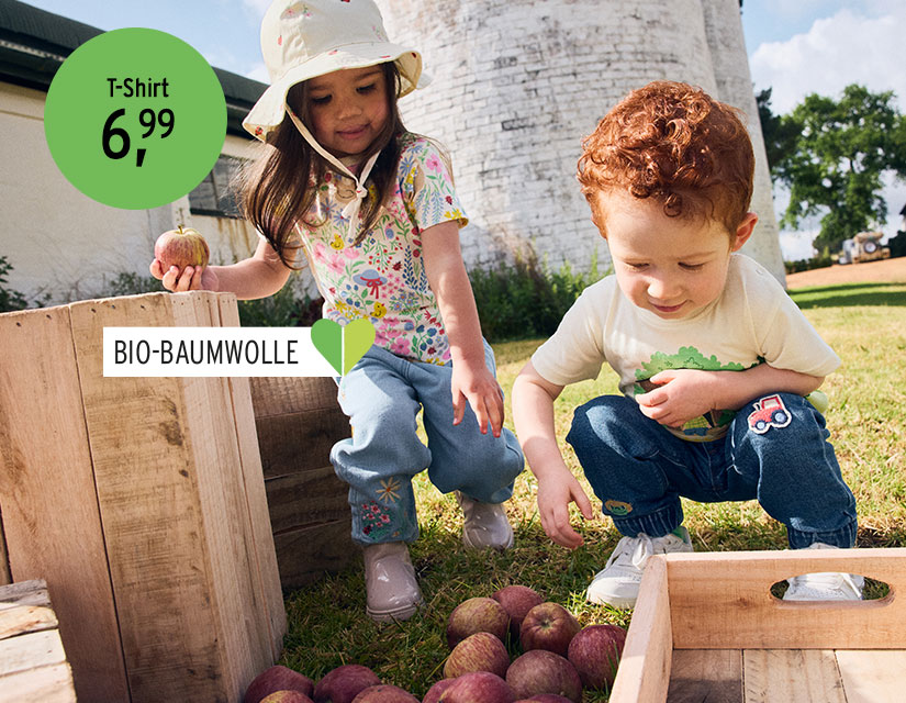 Mode mit Farm-Motiven für Babys