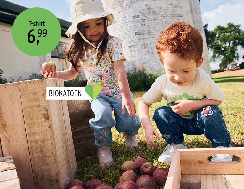 Mode met boerderijmotieven voor baby's