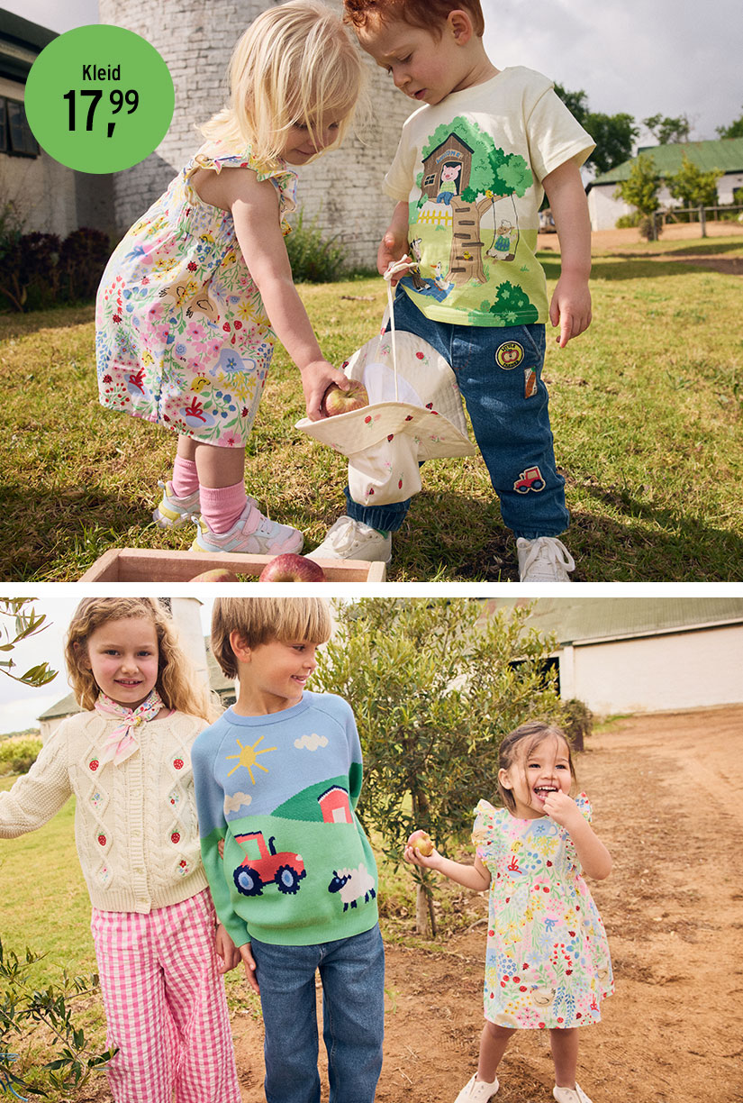 Florale Kleider für Mädchen Babys