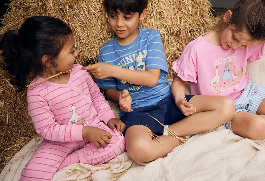 Ondergoed met boerenmotieven