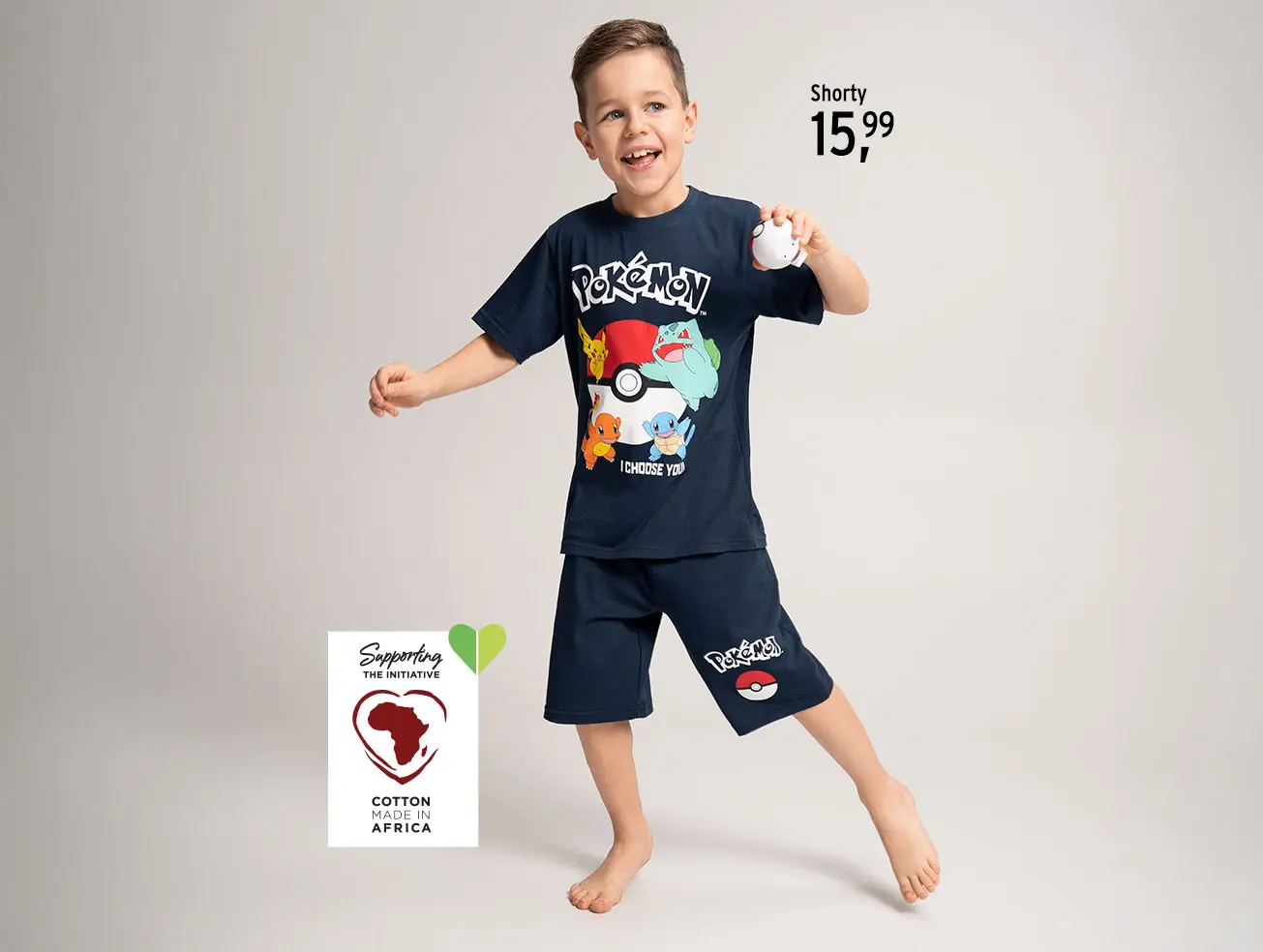 Pokemon-Shorty für Kinder