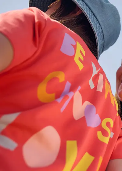 Kleurrijke mode voor het gezin