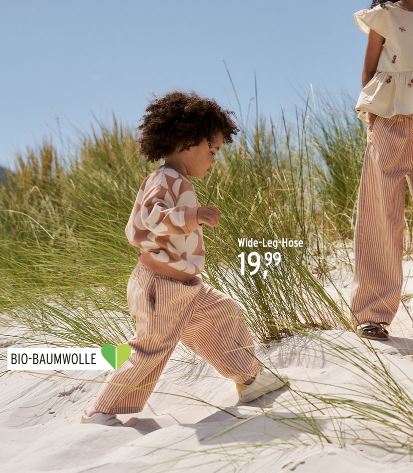 Wide leg Hosen für Babys