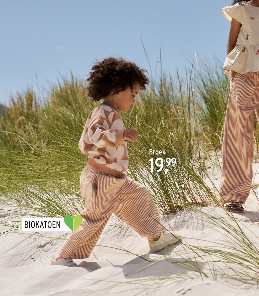 Broeken met wijde pijpen voor baby's