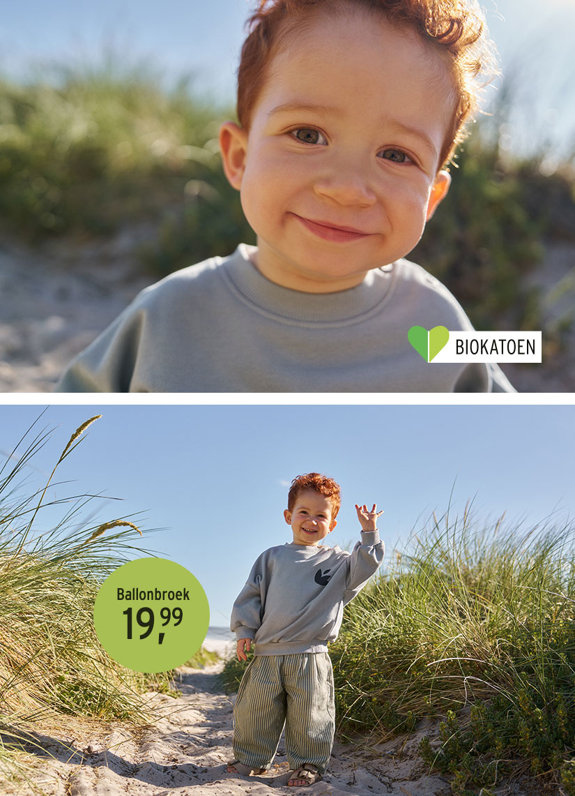 Ballonbroek voor jongens baby's