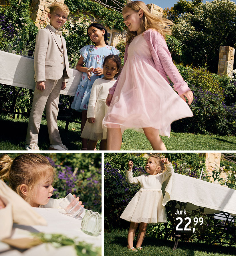 Feestelijke mode voor peuters en baby's