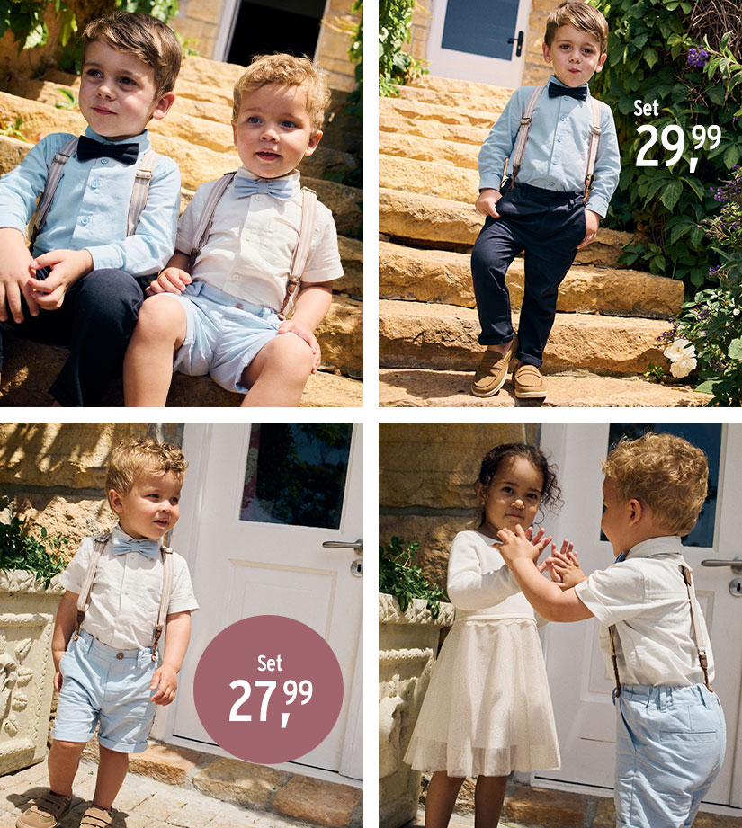 Festliche Sets für Babys