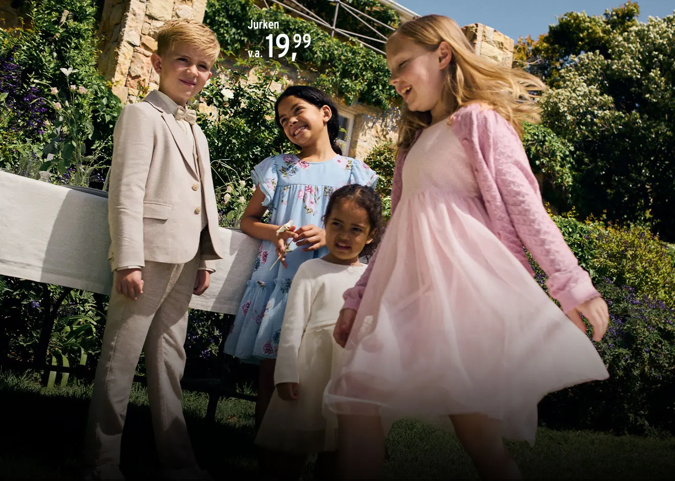 Feestelijke babymode