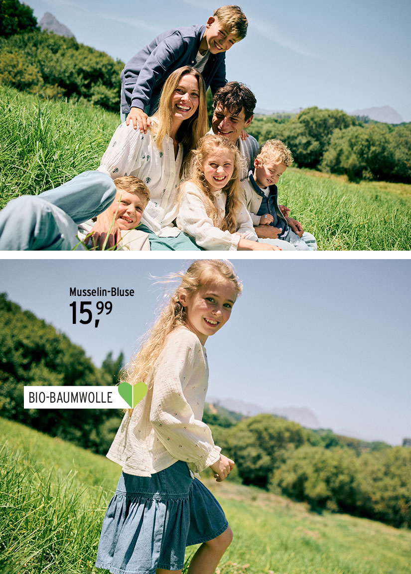 Musselin-Bluse