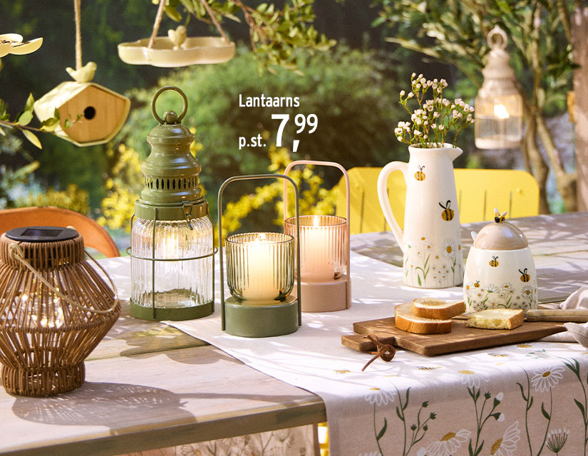 Decoratie voor je tuin in verschillende kleuren