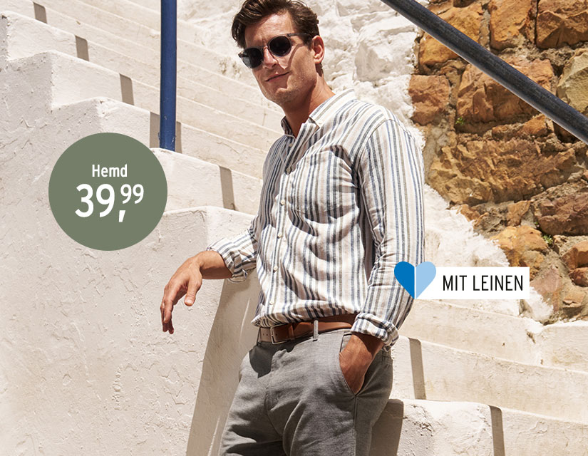 Freizeitmode für Herren