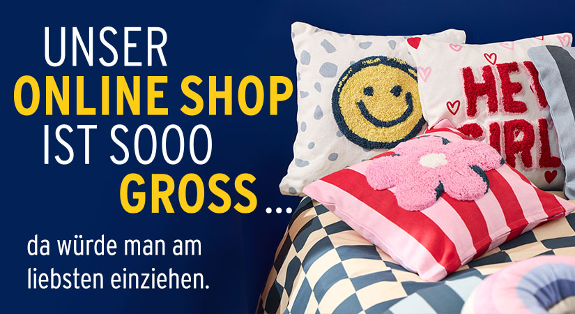 Onlineshop mit viel Auswahl