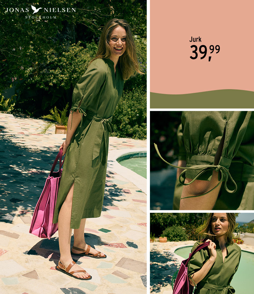 Groene jurk voor dames