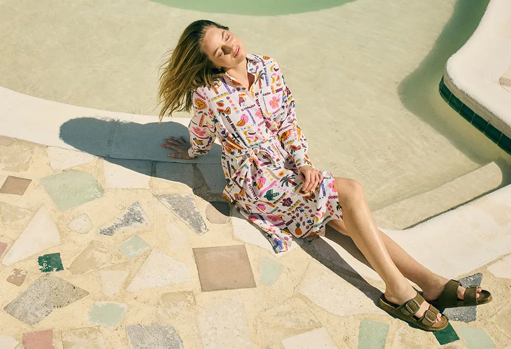 Jurk met bloemenprint