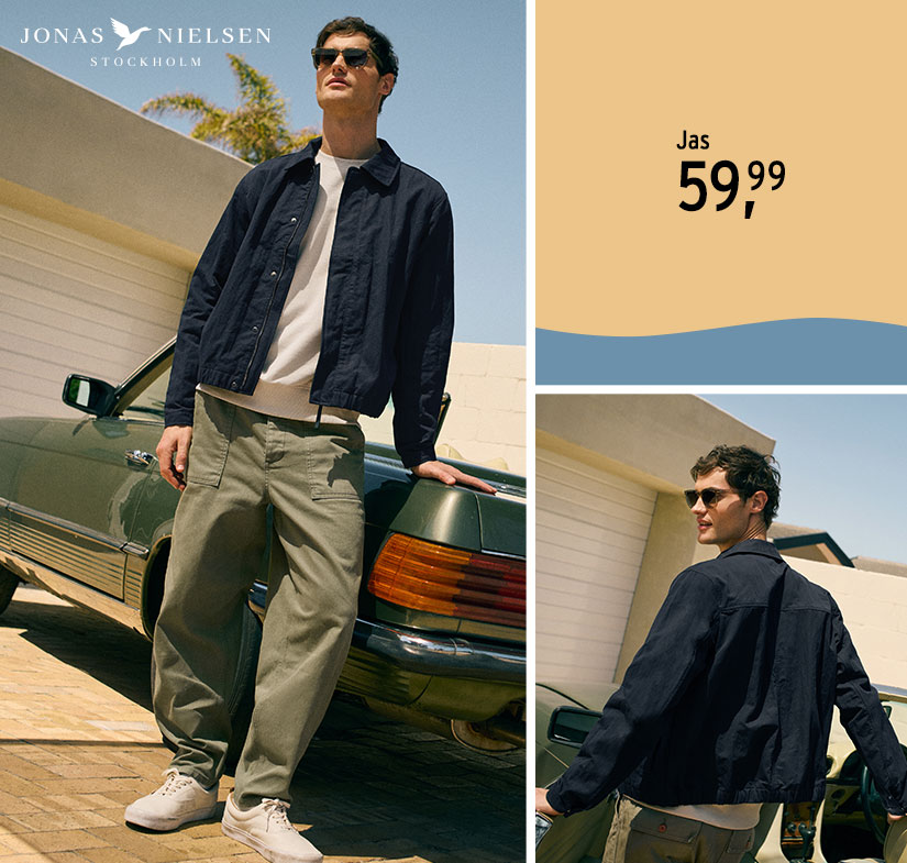 Nieuwe mannenmode van Jonas Nielsen